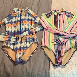 Crewcuts one piece swimsuit bundle